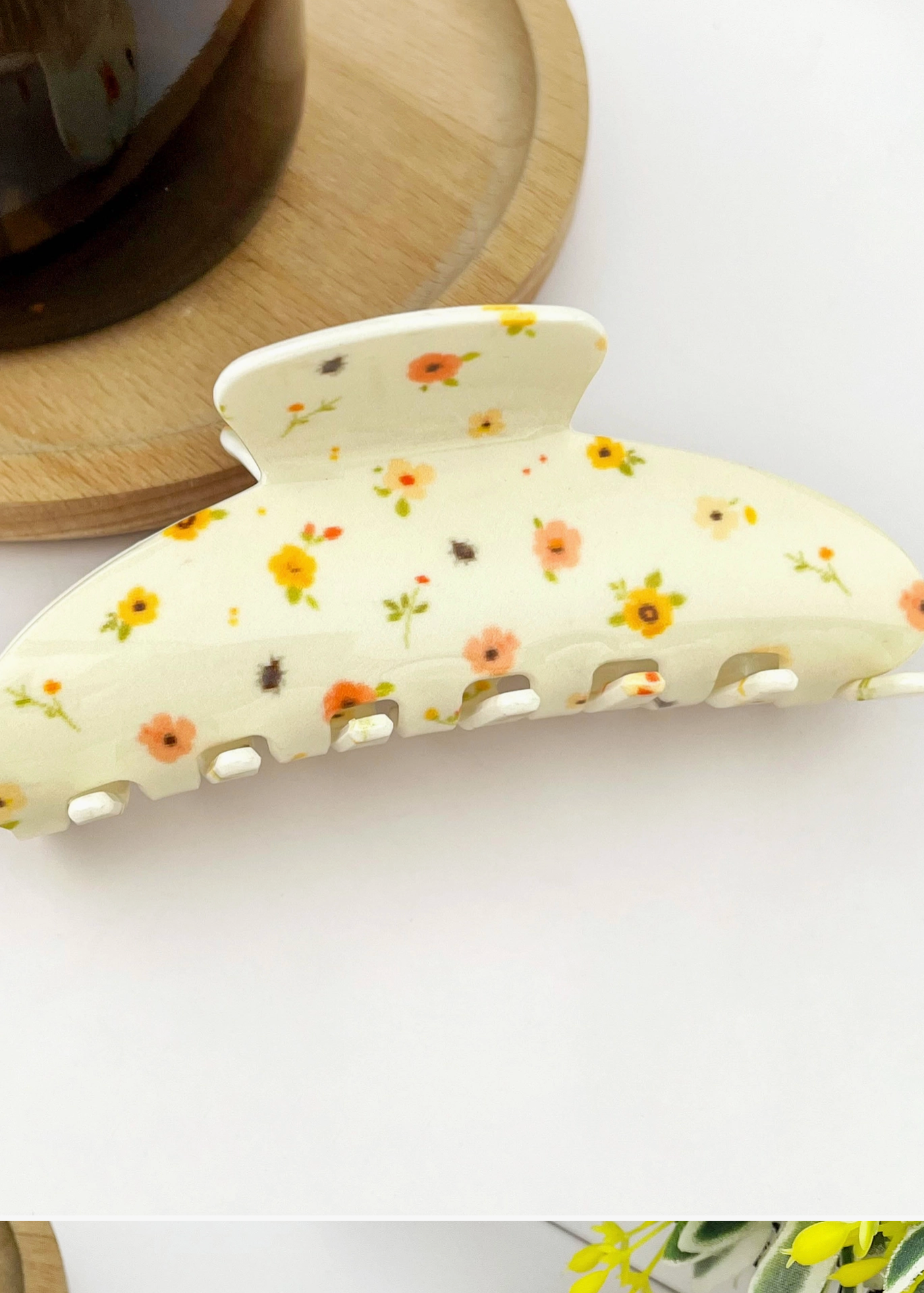 Wild Flowers Claw Clip