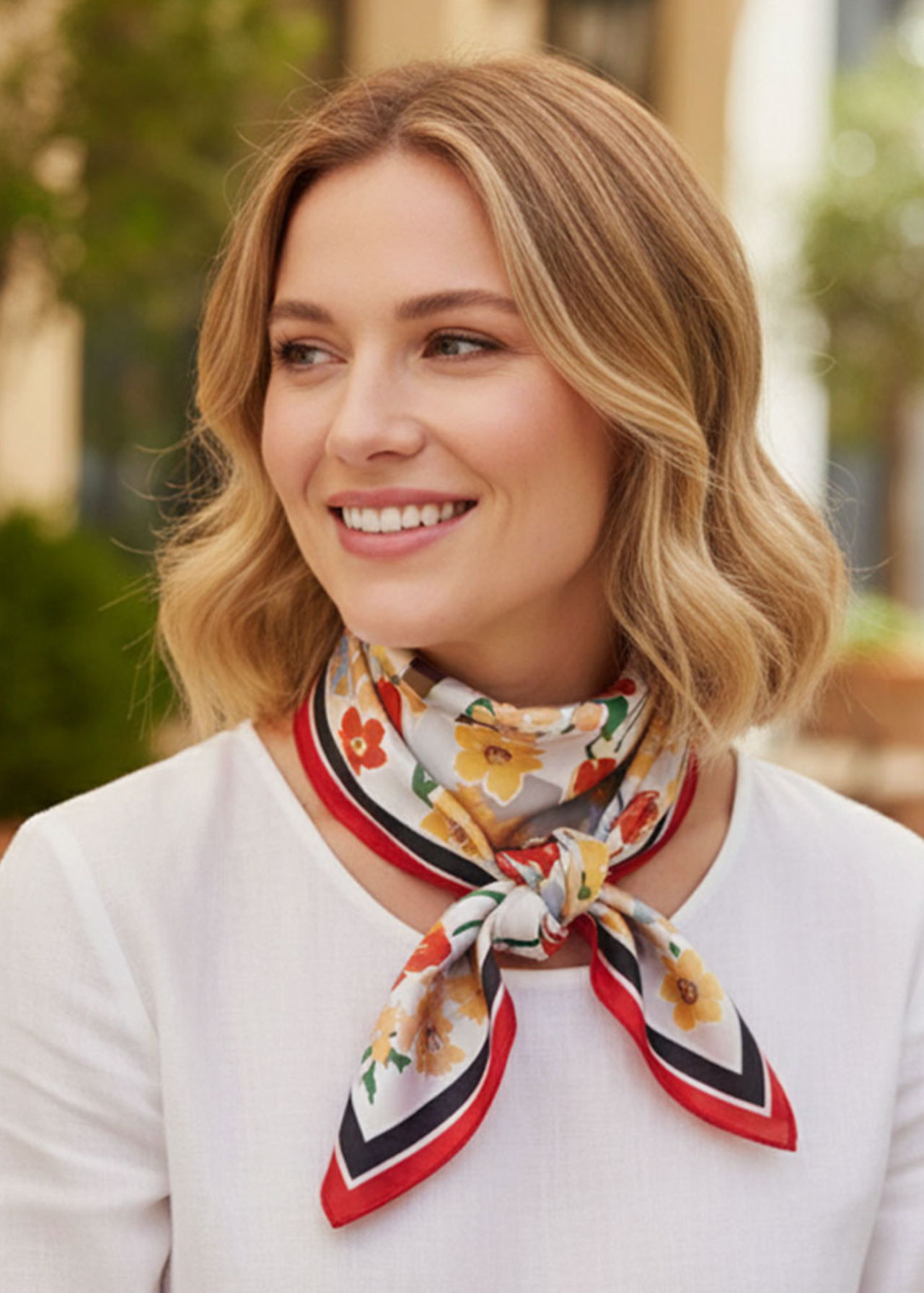 Lindy Scarf Red