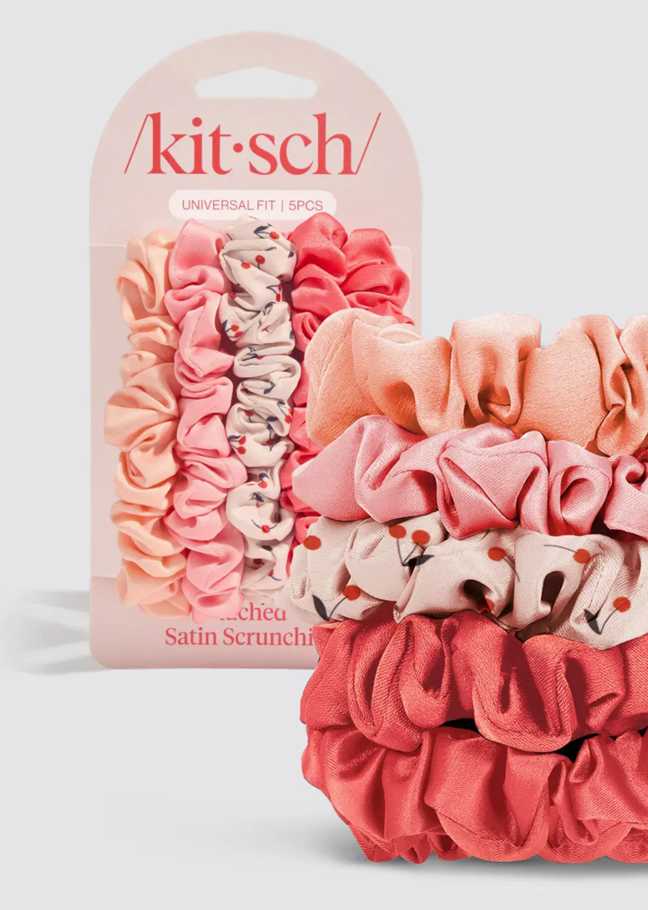 Cherry scrunchie pack