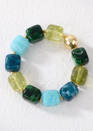 Regan Bracelet Greens
