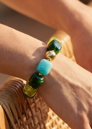 Regan Bracelet Greens