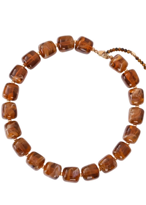 Reilly Necklace Brown