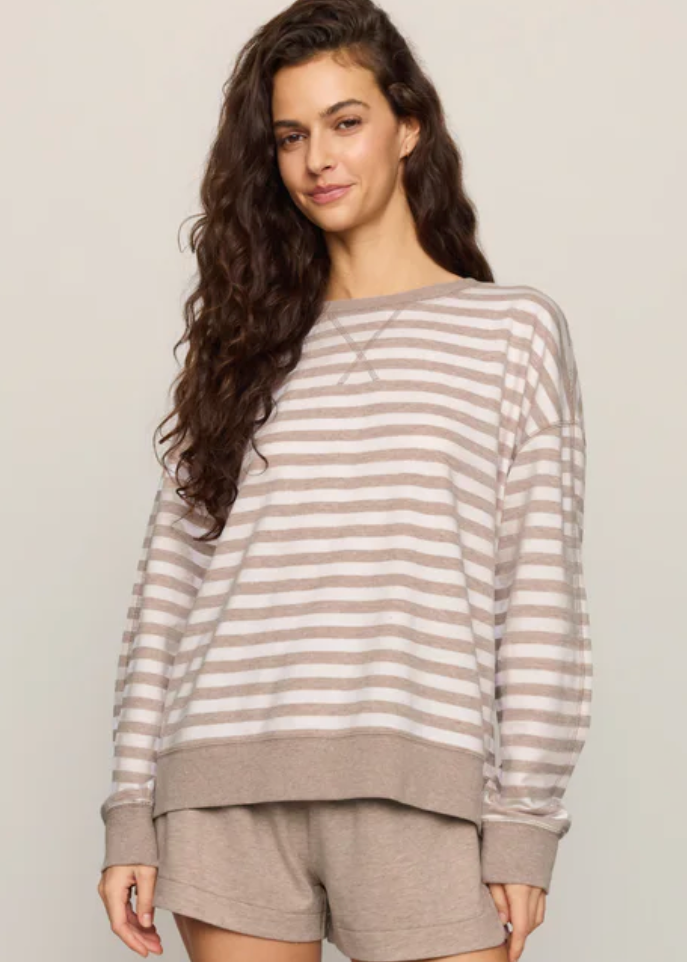 Stratton Pullover Taupe