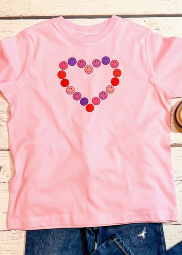 Hearts and Smiles Kids' Tee