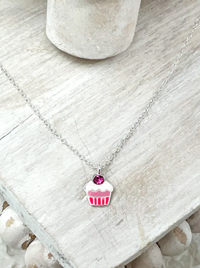 Cupcake Necklace