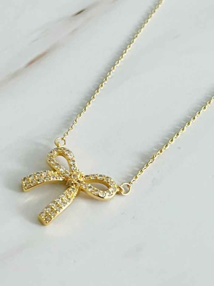 Bow Necklace