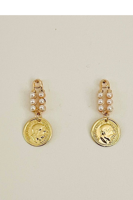 Coin Earring