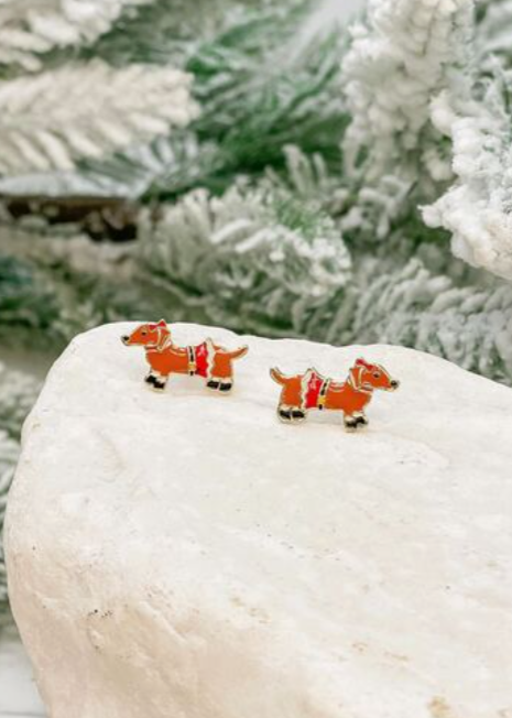 Dachshund Earrings