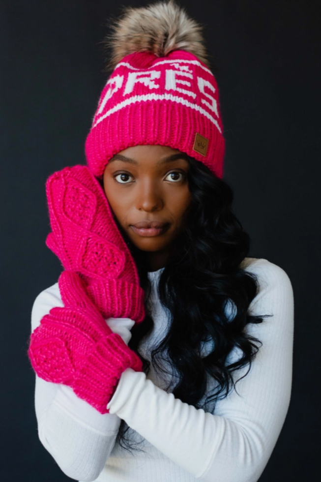 Apres Ski Beanie Pink