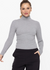 The Basic Turtleneck Grey