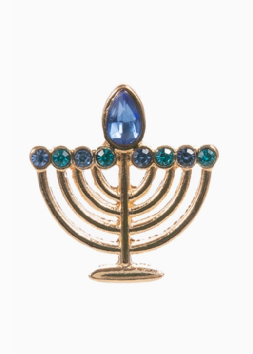 Menorah Earrings