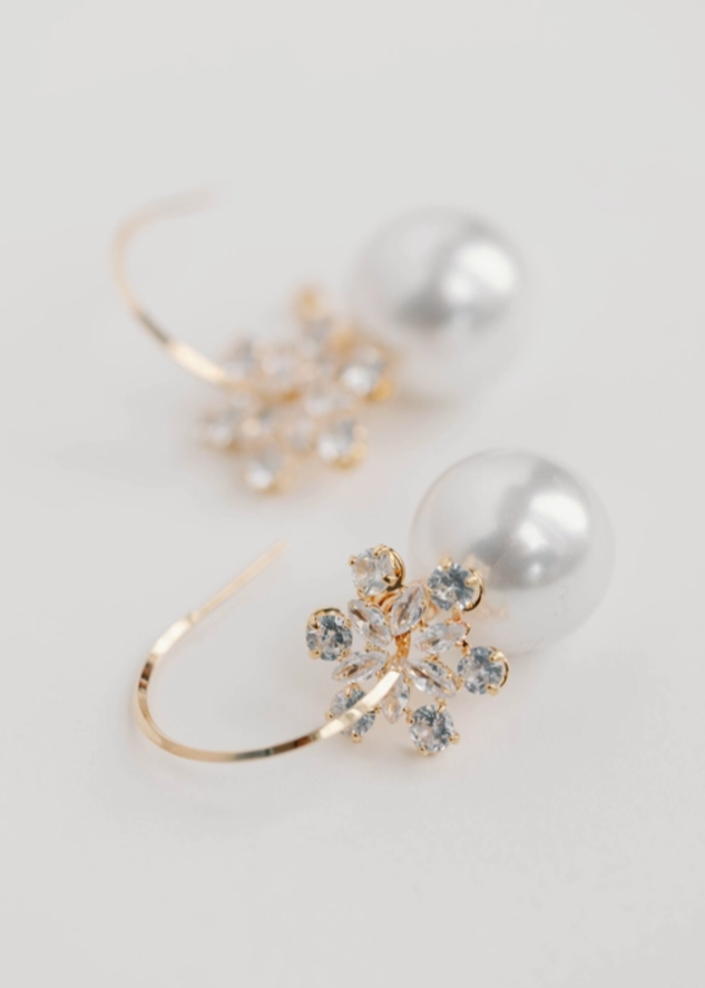 Snowball Earrings