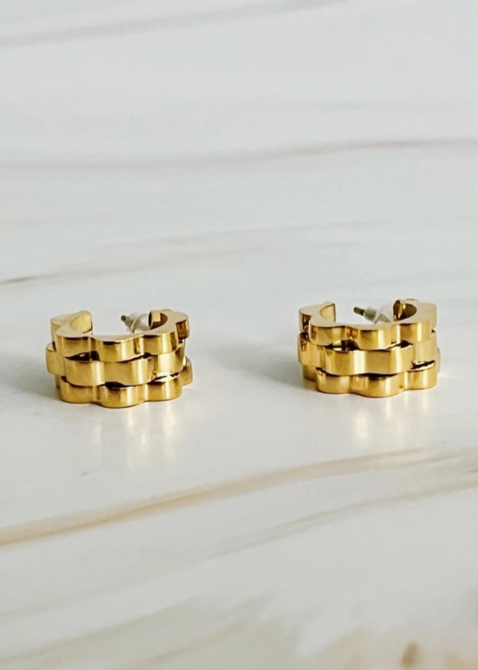 Rolex Earrings