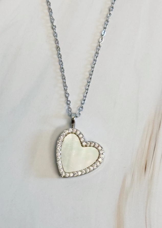 Cupid Necklace Silver