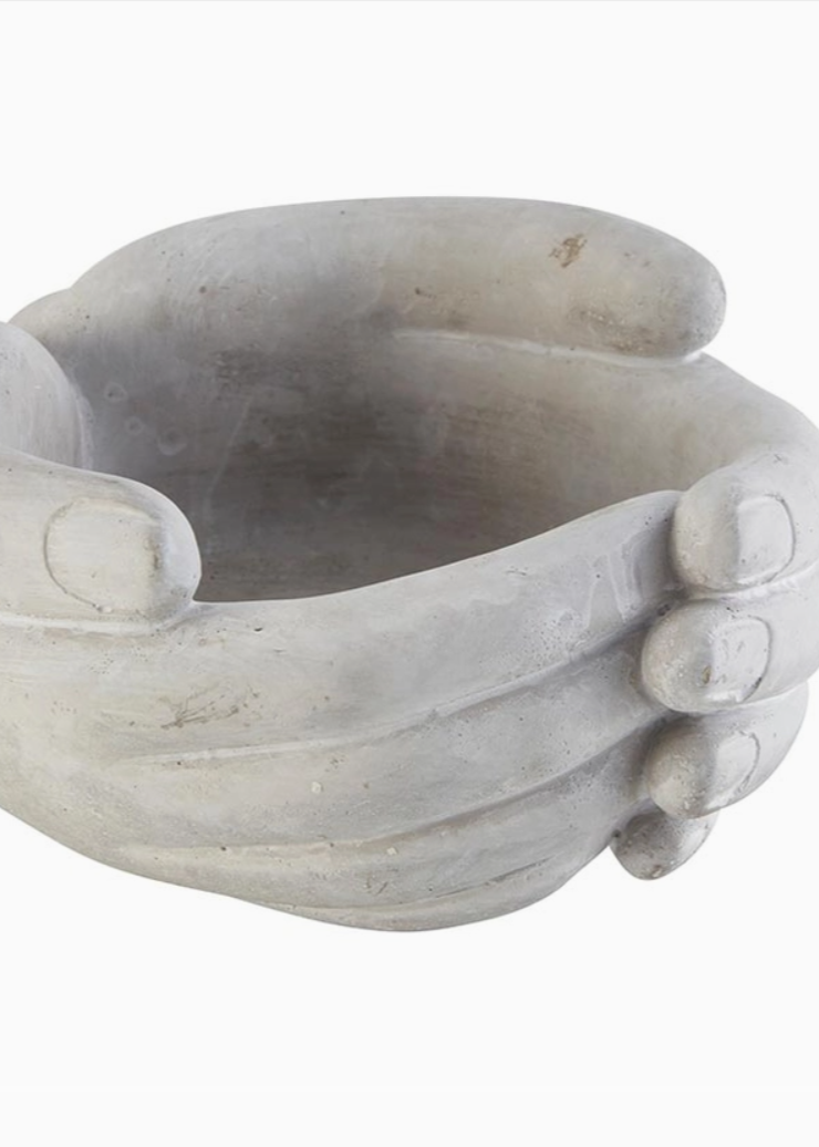 Cupped Hands Sculpture