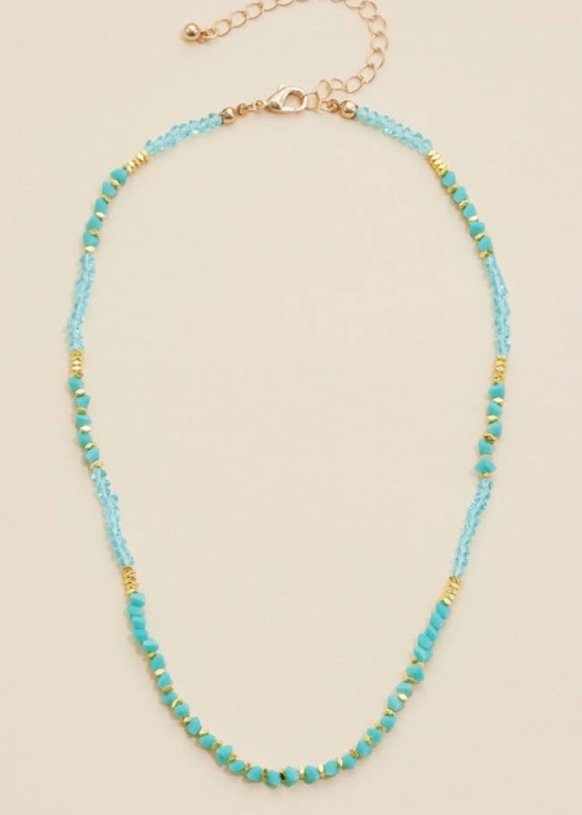 Stacker Necklace Green