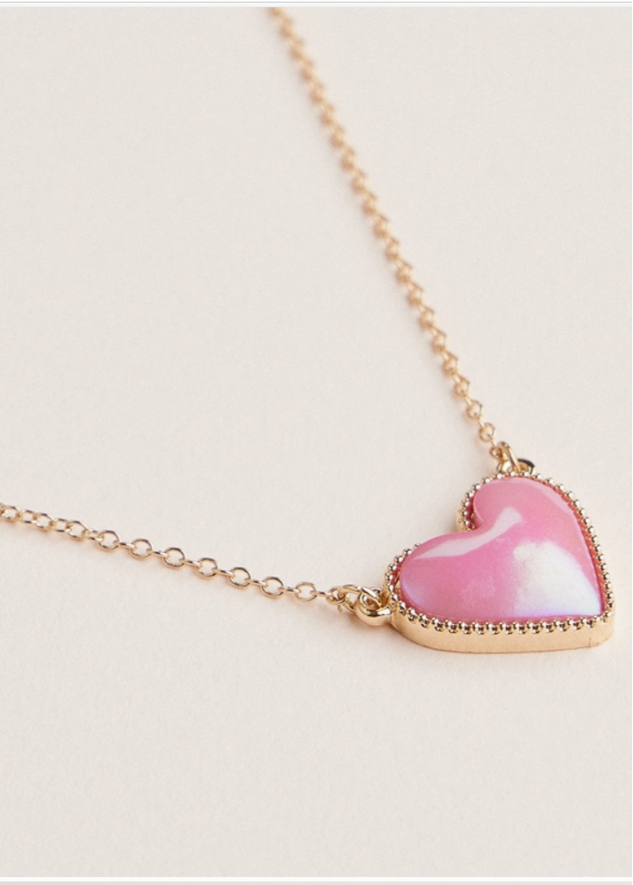 Pillow Talk Necklace Pink