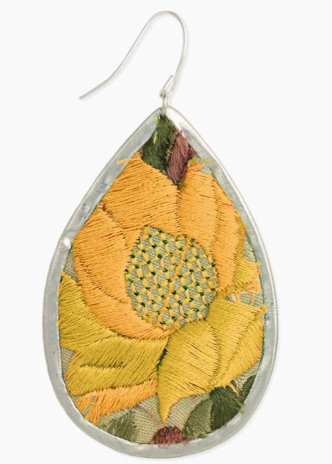 Joanna Earrings Yellow