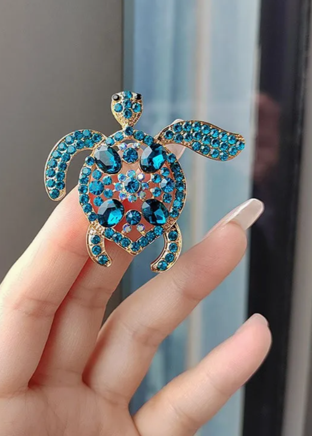 Turtle Brooch