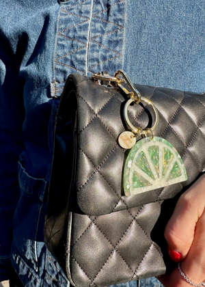 Lime Keychain