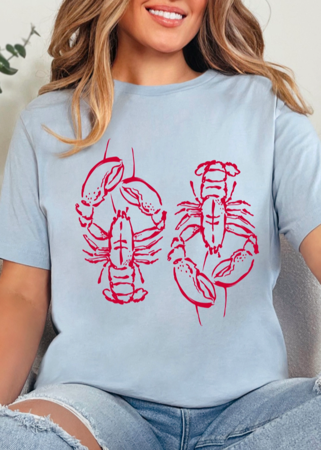 Lobsta Tee Blue