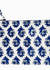 Navy Blooms Pouch