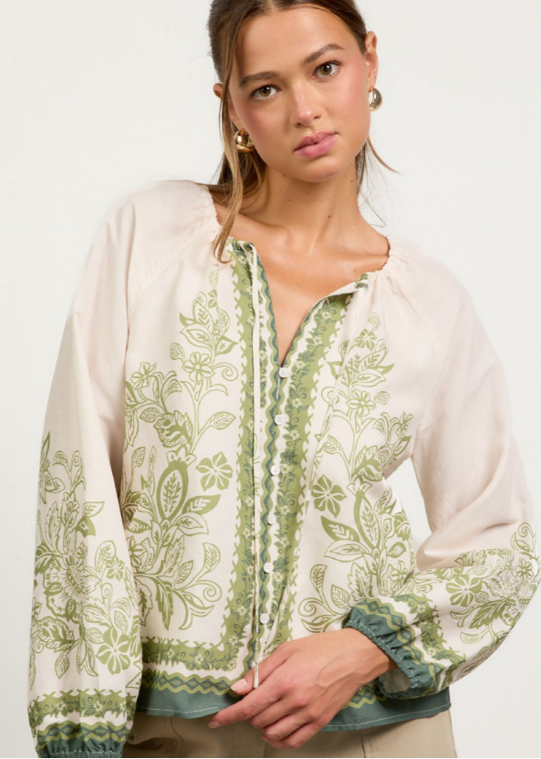 Secret Garden Blouse