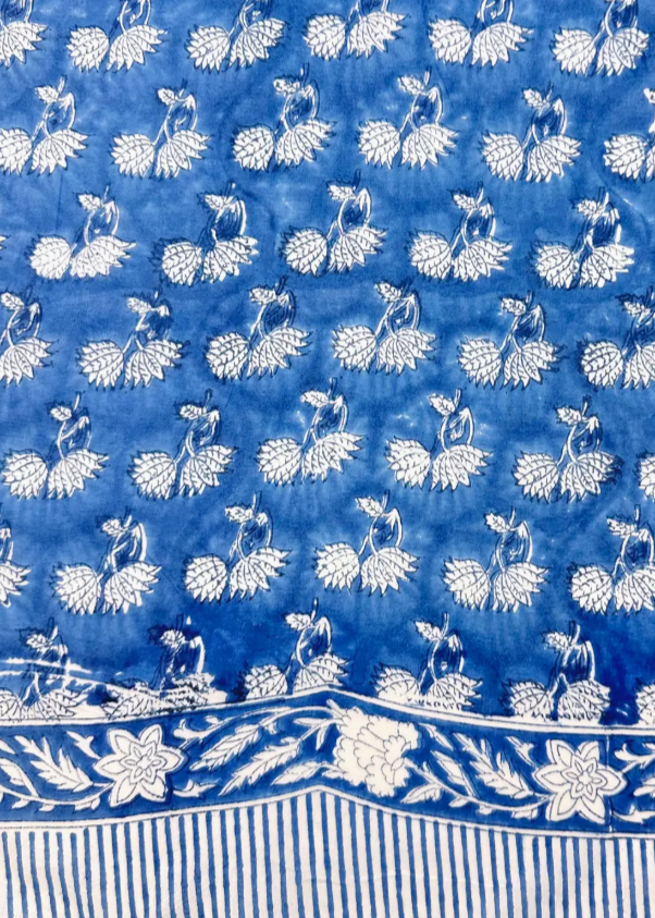 Chapra Scarf Blue