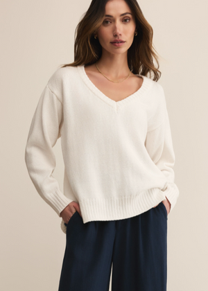 Delaware Sweater White