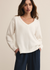 Delaware Sweater White