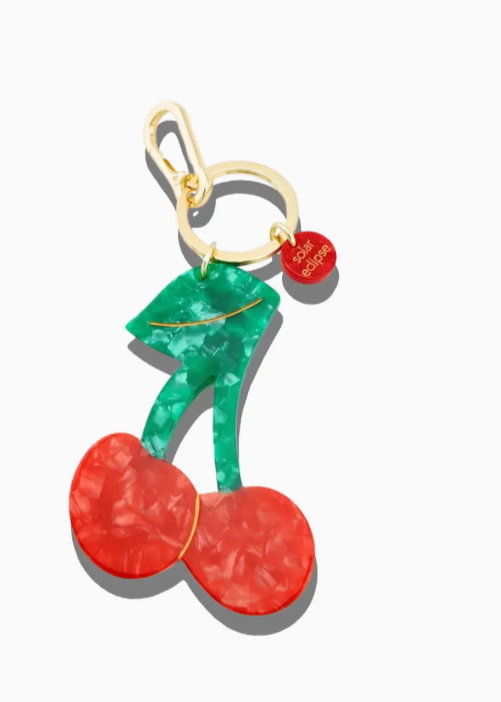 Cherries Keychain