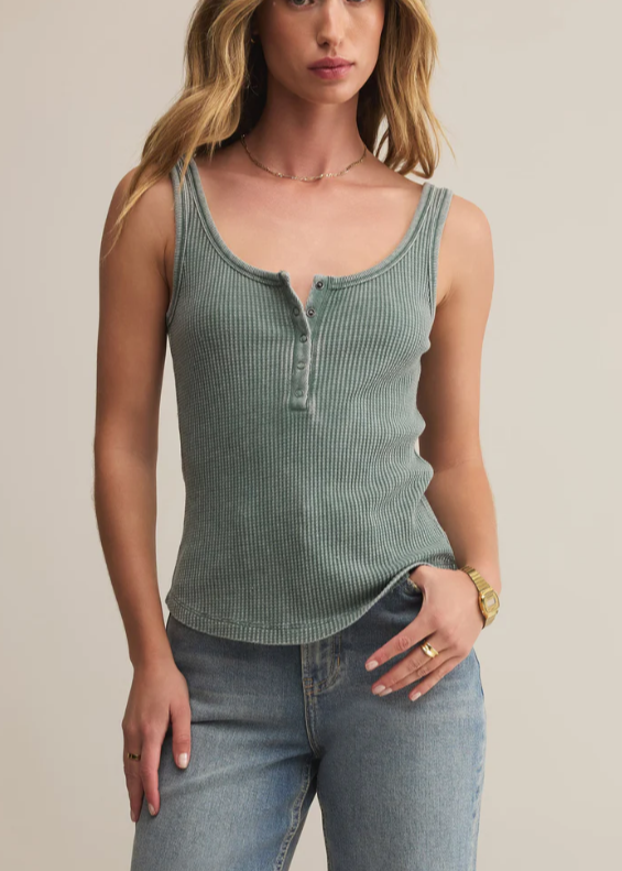 Tanya Tank Green