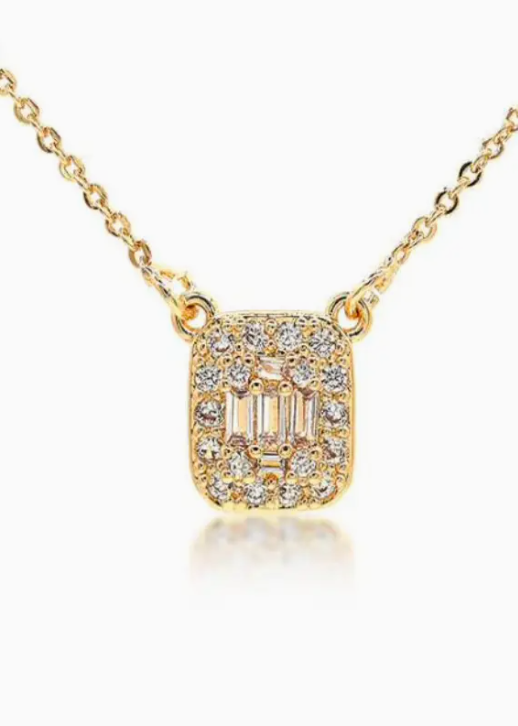 Crystal Pave Necklace
