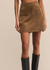Urban Cowgirl Skirt Chocolate Ginger