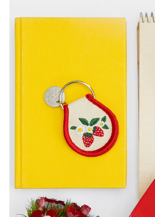 Kyla Keychain Strawberries