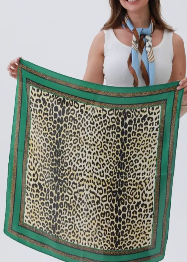Seton Animal Print Scarf