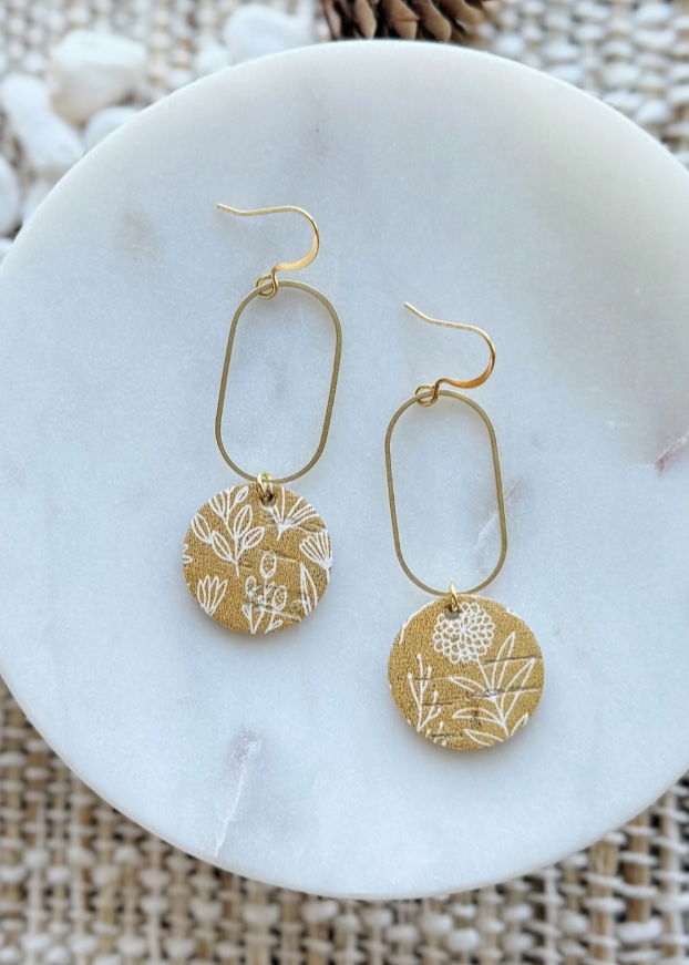 Golden Fields Earrings
