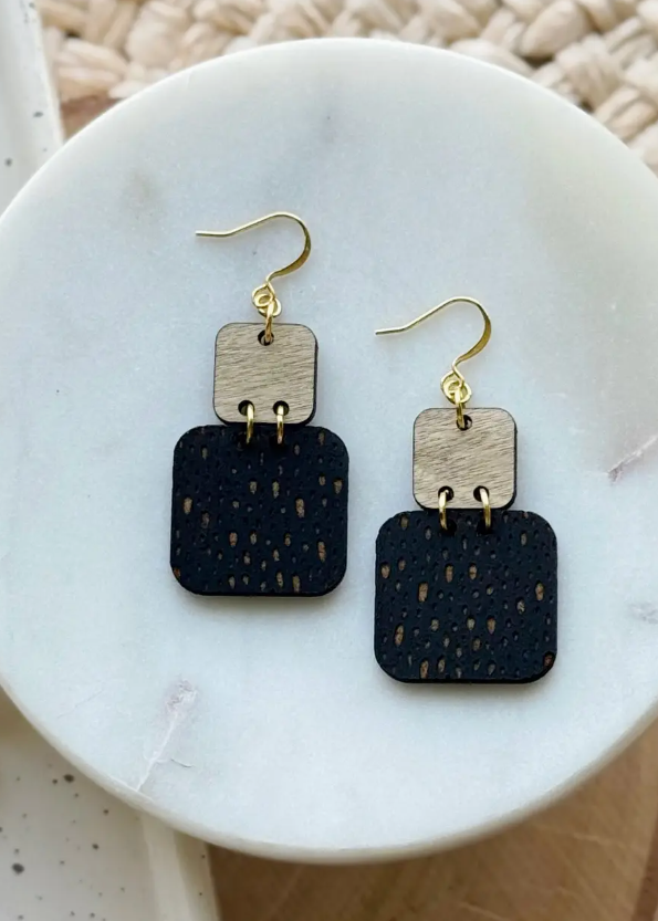 Sahara Earrings Ebony