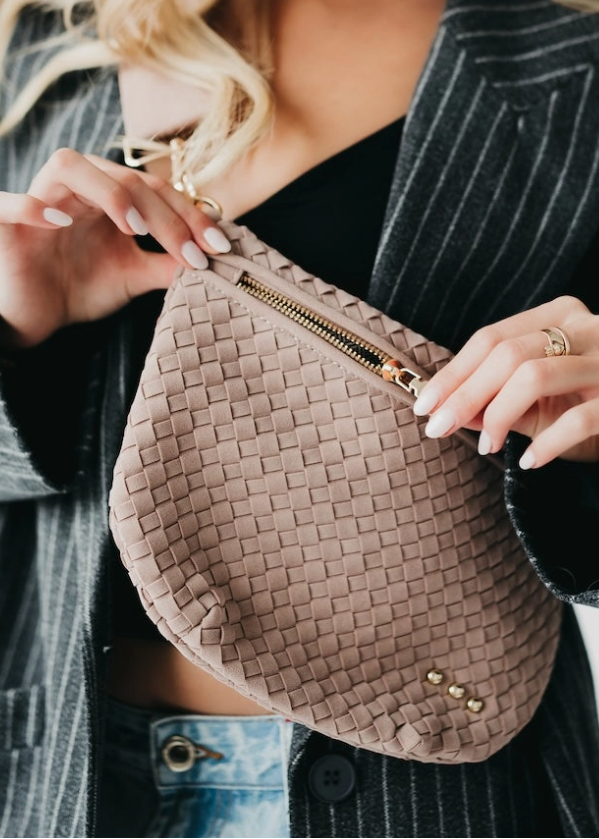 Westerly Crossbody Rose Suede