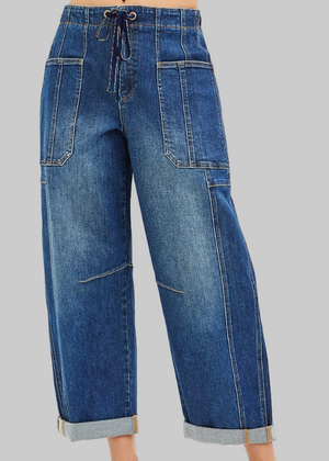 Jessa Jeans dark Denim