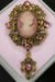 Baroque Brooch Pink