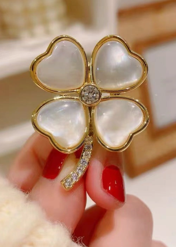 Clover Brooch
