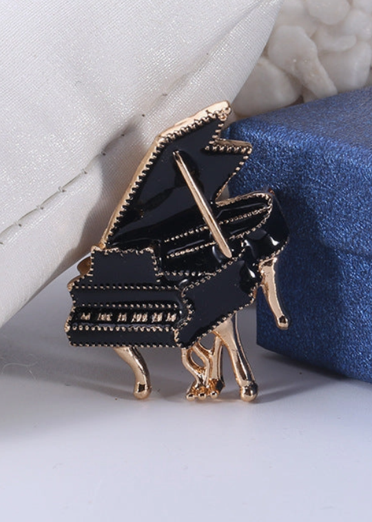Piano Brooch