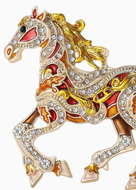 Horse Brooch