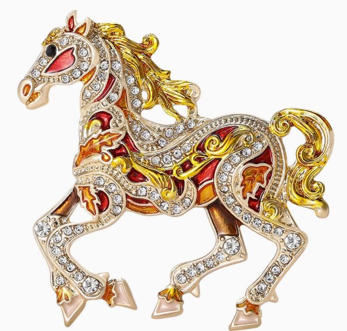 Horse Brooch