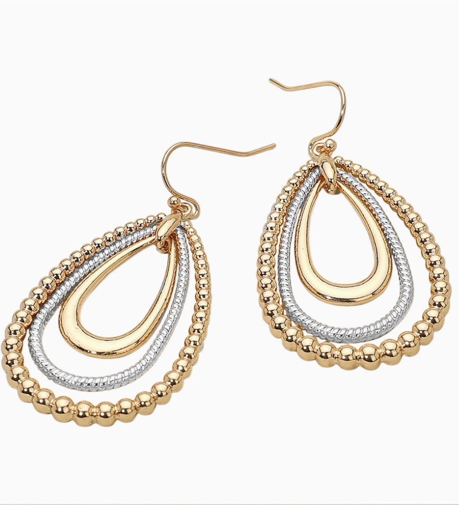 Large Teardrop Earrings
