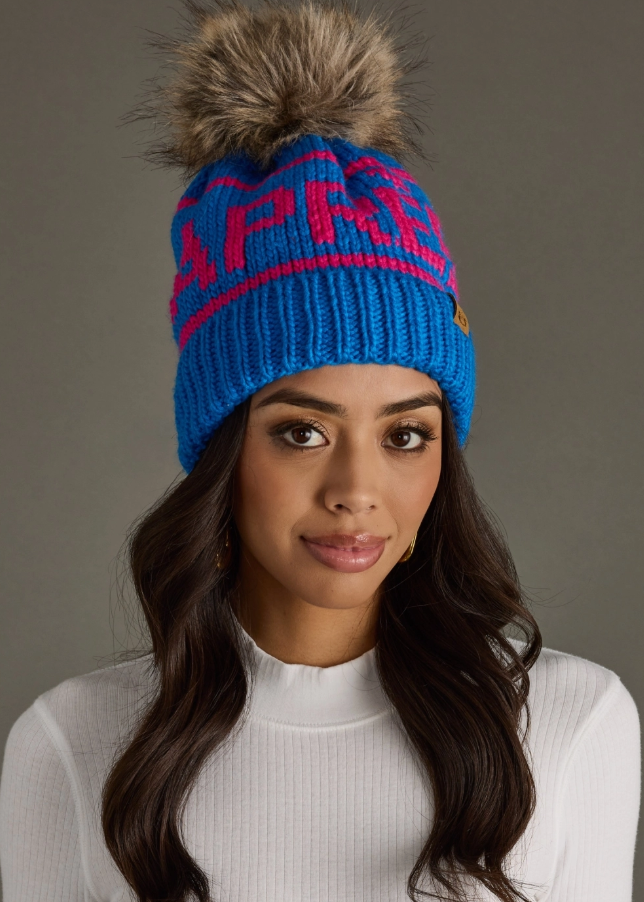 Apres Ski Beanie Blue