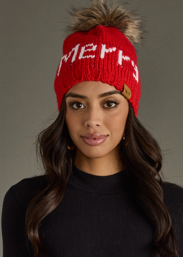 Merry Beanie Red