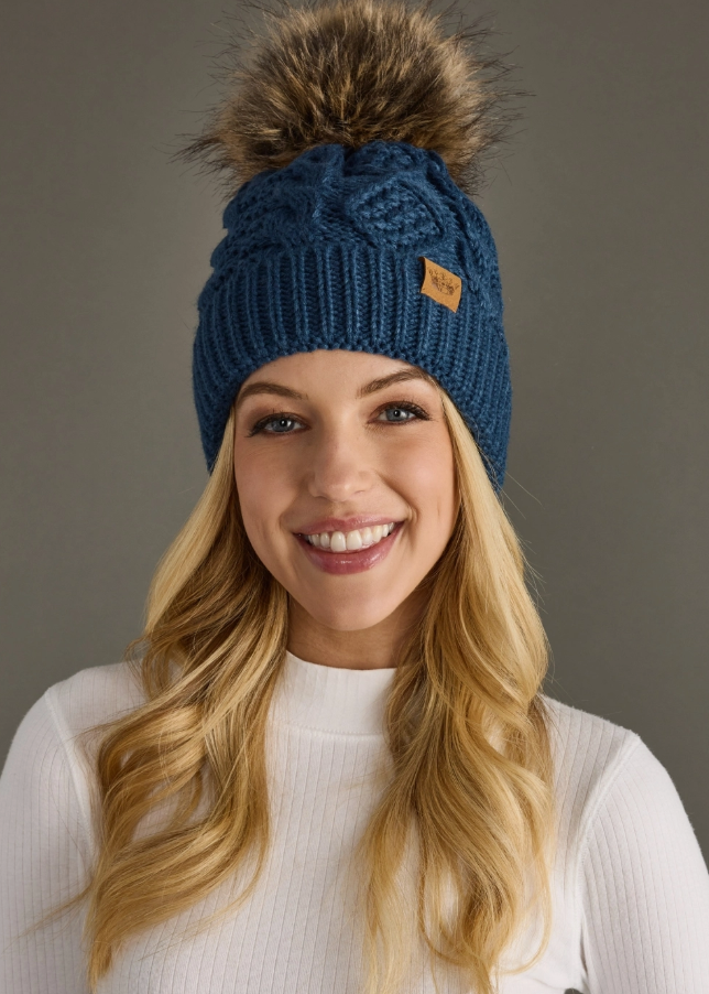 Blue Beanie