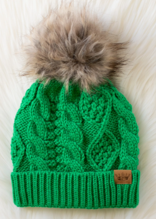 Green Beanie